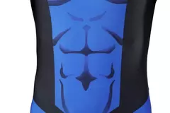 Mark grayson cosplay invencível temporada 3 mark traje azul elástico 3d impresso zentai terno máscara roupa halloween feito sob encomenda - loja online