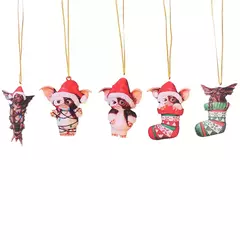 Gremlins Gizmo em Santa Hat Pendurado Ornamento Festivo, Filhote Bonito Ornamento Acrílico, Presente de Natal, Fontes Do Partido Festivo - comprar online