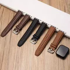 Faixa de relógio de couro para apple pulseira de relógio 49mm 44mm 45mm 42mm 38mm 40mm 41mm mulher homem pulseira iwatch série 8 7 6 5 4 3 se banda