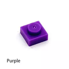 300 pçs diy blocos de construção figuras finas tijolos 1x1 pontos 25 cores educacional tamanho criativo compatível com 3024 brinquedos para crianças - comprar online