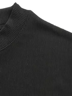 Camiseta listra de gola alta masculina, blusa fitness de manga curta, roupa esportiva de lazer, moda primavera e verão, camisa esportiva - comprar online