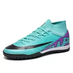 Botas de futebol profissional tf/fg sapatos de futebol adultos chuteiras de futebol de alta qualidade adolescente anti-deslizamento sapatos esportivos ao ar livre 2024 novo