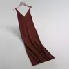 Vestido de noite feminino malha strappy, WL017Women