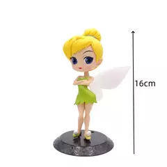 Quente 20 + estilo princesa q posket princesa neve elsa & anna palhaço pvc anime bonecas figuras modelo colecionável brinquedos do miúdo presente - comprar online