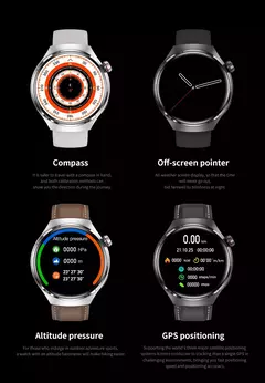 Huawei Watch 4 Pro Smartwatch para Homens, Tela HD, 360x360, Frequência Cardíaca, Chamada Bluetooth, IP68 Impermeável, Açúcar no Sangue, Novo - Wolf Magazine