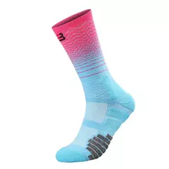 Meias antiderrapantes para homens e mulheres, futebol, futebol, basquete, tênis, Sport Grip, ciclismo, equitação, 39-45
