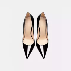 Bombas de couro genuíno para mulheres, fundo vermelho, dedo apontado, salto alto, estilete elegante, sapatos femininos, tendência luxuosa, 44, 2024