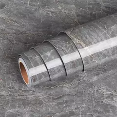 Imagem do Self-Adhesive Marble Vinyl Wallpaper, PVC, impermeável adesivos de parede, Papel de contato, DIY, banheiro, cozinha, armário, bancadas