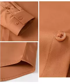 Camisa de seda gelo manga longa masculina, slim fit, suave, anti-rugas, sem engomar, cor sólida, camisas de luxo, 6XL na internet
