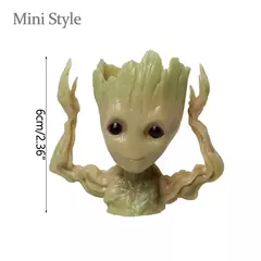 Desenhos animados Groot Figurines para Decoração de Casa, Modelo Miniatura, Desktop Display, Artesanato, Árvore Homem Ornamento, Decoração Do Escritório, 5cm - loja online