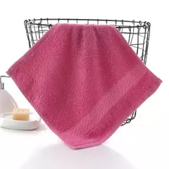Soft Square Face Towel for Kids, 100% Algodão, Toalha de Mão, Face Wash, Child Washcloth, Pure Absorvente, Facial Care, Home, 34x34cm