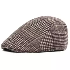 Moda nova masculina casual newsboy chapéu primavera e outono retro boina chapéu selvagem casual chapéus unisex selvagem octogonal boné chapéu de inverno - loja online