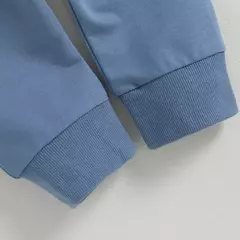 Conjunto de moletom e calças elásticas recém-nascido, Conjuntos de calças bebê menino, Roupas de 2 peças, Itens do bebê, Outono