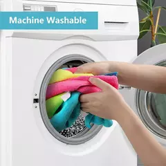 Toalhas de limpeza espessadas para cozinha, Microfibra reutilizável, Toalhas de limpeza multiuso, Ferramentas domésticas, Panos limpos, 4 cores, 4 pcs - Wolf Magazine