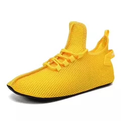 YRZL-Sapatilhas altas confortáveis para homens, tênis de corrida casual, sapatos de caminhada ao ar livre, meias de casal na internet