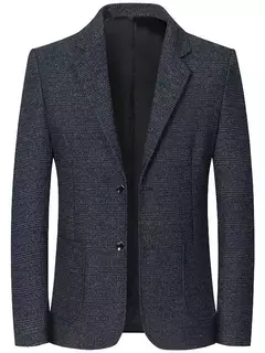 Blazers de negócios xadrez masculinos, roupas formais, ternos masculinos, jaquetas casuais, casacos, blazers slim fit, primavera, outono, tamanho 4XL, novo - Wolf Magazine
