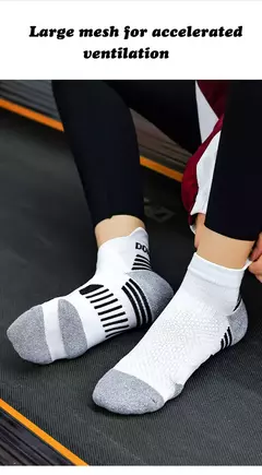 Meia de corrida de maratona profissional para homens e mulheres, meias engrossadas, amortecido, tubo curto, corte baixo, esportes, fitness, 2023 na internet