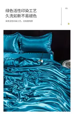 Mulberry Silk Bedding Set, capa de edredão, lençol, fronha, lençol de cetim luxo, cor sólida, rei, rainha, completo, Twin Size - loja online