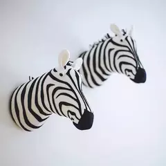 3D Animal Wall Mount for Children, Stuffed Toys for Kids, Nursery Wall, Home Decor Acessórios, Presentes de aniversário, Zebra, Elefante, Girafa na internet