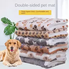 Dupla face pet esteira esteiras de pelúcia curta cama de dormir para gatos cães pequenos bonito almofada para animais de estimação cobertor quente gatinho almofada gato sofá cama na internet