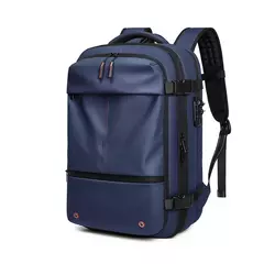Mochila de viagem de compressão a vácuo de grande capacidade para homens, 17 "mochila laptop, mochila expandida - Wolf Magazine