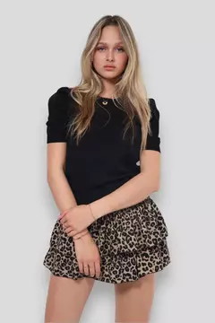 Saia curta plissada floral feminina, vintage, cintura alta, plissado, minissaia, férias femininas, vestido boêmio, verão, 2024 - loja online