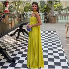 Vestido longo plissado sem alças feminino, Elegante, Sem alças, Fita, Plissado, Sexy, Sem mangas, Sem encosto, Lady, Festa à noite, Novo, Verão, 2022 - Wolf Magazine