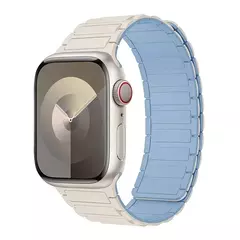 Pulseira Desportiva Magnética para Apple Watch, Pulseira de Silicone, Série iWatch, Ultra 2, 9, 8, 7, 6, 5, 4, 49mm, 45mm, 44mm, 42mm, 38 milímetros, 40 milímetros, 41 milímetros - Wolf Magazine