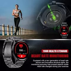 GT3 Pro AMOLED Smartwatch para homens e mulheres, tela HD, freqüência cardíaca, chamadas Bluetooth, à prova d'água, Android, iOS, 420x420, Novo, 2022