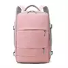 Mochila de grande capacidade com armazenamento de sapatos, multicamadas, impermeável, seca e úmida separação, bolsa feminina