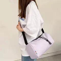 Impermeável Folding Travel Bags para Mulheres, Saco De Treinamento De Fitness, Grande Capacidade, Saco De Ioga, Bagagem Ultraleve, Mochila Esportiva na internet
