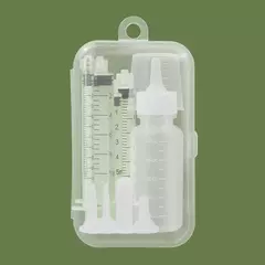 Conjunto de dispositivo de alimentação para animais de estimação, garrafa para cuidados com cães e gatos, seringa, dispositivo de alimentação para gatinhos recém-nascidos com garrafa de alimentação, dispositivo de medicação para cachorros na internet