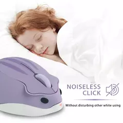 Cute Wireless Hamster Projetado Mouse, 2.4G, Criativo Ergonômico, USB Optical, 1200 DPI, Mini Ratos, Presentes para Crianças, PC, Laptop - Wolf Magazine