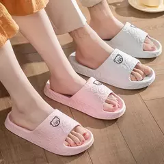 Slides planos antiderrapantes para homens e mulheres, chinelos casuais femininos, chinelos internos para casa, sandálias femininas de verão, moda feminina, seabeach fino e fino - Wolf Magazine