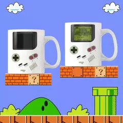 Caneca De Café Cerâmica Termocrômica Do Console De Jogos, copos De água, copos na internet