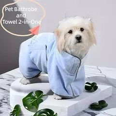 Toalha de banho absorvente para cães, roupão absorvente de resfriamento para animais de estimação, toalha de banho para limpeza de animais de estimação, toalha de lavagem para cães e animais de estimação, 1 peça - Wolf Magazine