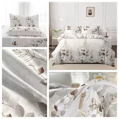 Imagem do Poliéster Impresso Lixar Duvet Cover, Conjunto de cama Estilo Europeu, Quilt Cover, Pele Tecido Amigável, Queen Size, 3Pcs