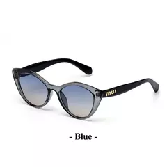 Ruiao-Cat Eye óculos escuros para homens e mulheres, marca de luxo, designer, alta qualidade, carta, óculos, menina, moda, óculos, 2024 na internet