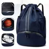 Saco impermeável do esporte do basquetebol com compartimento do sapato, Saco de fitness ao ar livre