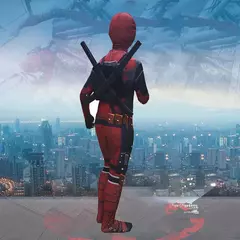 Adulto deadpool traje deadpool crianças terno cosplay máscara terno super-herói criança macacão traje de halloween criança macacão conjunto - comprar online