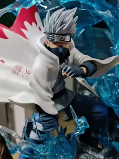 27cm gk naruto hatake kakashi anime figura cs sexta geração ninja estátua decoração boneca de ação colecionável modelo menino toygift - loja online
