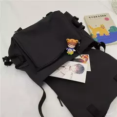Bolsa Crossbody Japonesa de Grande Capacidade para Mulheres, Bolsas de Nylon, Ombro, Workwear Retro, Carteiro Bolsas - loja online