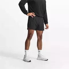 Shorts masculinos de corrida respirável de secagem rápida, calções de treino de basquetebol para ginástica, calças curtas para exercícios 2 em 1, novo verão, 2024 - loja online