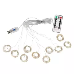 LED String Lights Curtain Light, Fairy Lights, Jardim, guirlanda, decoração do casamento, presente de Natal, novo, 2023 - loja online