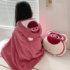 Toalha de banho com capuz bonito para crianças Super macio, roupão absorvente Cobertor dos desenhos animados Quickdry, roupa de dormir para recém-nascido, bebê na internet