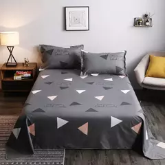 WASART-Geometria Impresso Conjunto de Lençol de Cama de Casal Luxo, 2 Pessoas, Queen e King Size, Super Cozy, Casal - comprar online