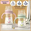 Multi-Purpose Baby Bottle, Water Cup Set, Silicone Chupeta, grande capacidade, PP, suprimentos de alimentação, 300ml