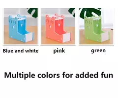 Bebedor de hamster durável, suporte para garrafa de animal de estimação pequeno, alimentador de comida de coelho, mini alimentação de água fofa, suprimentos para animais de estimação