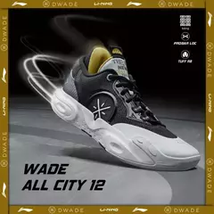 Imagem do Li-Ning Tênis de basquete profissional masculino, Wade ALL CITY 12, suporte est