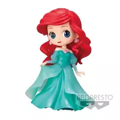 Genuine bandai qposket casamento vestido versão disney princesa anime figuras figura de ação coleção modelo brinquedo presente para crianças